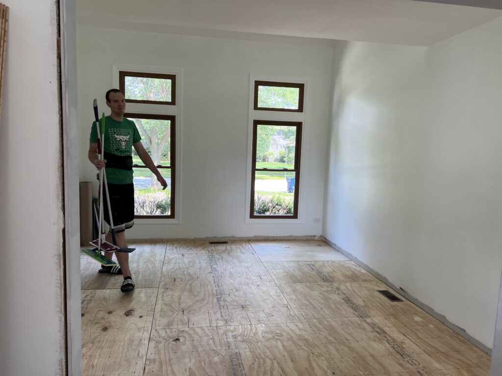 subfloor prep