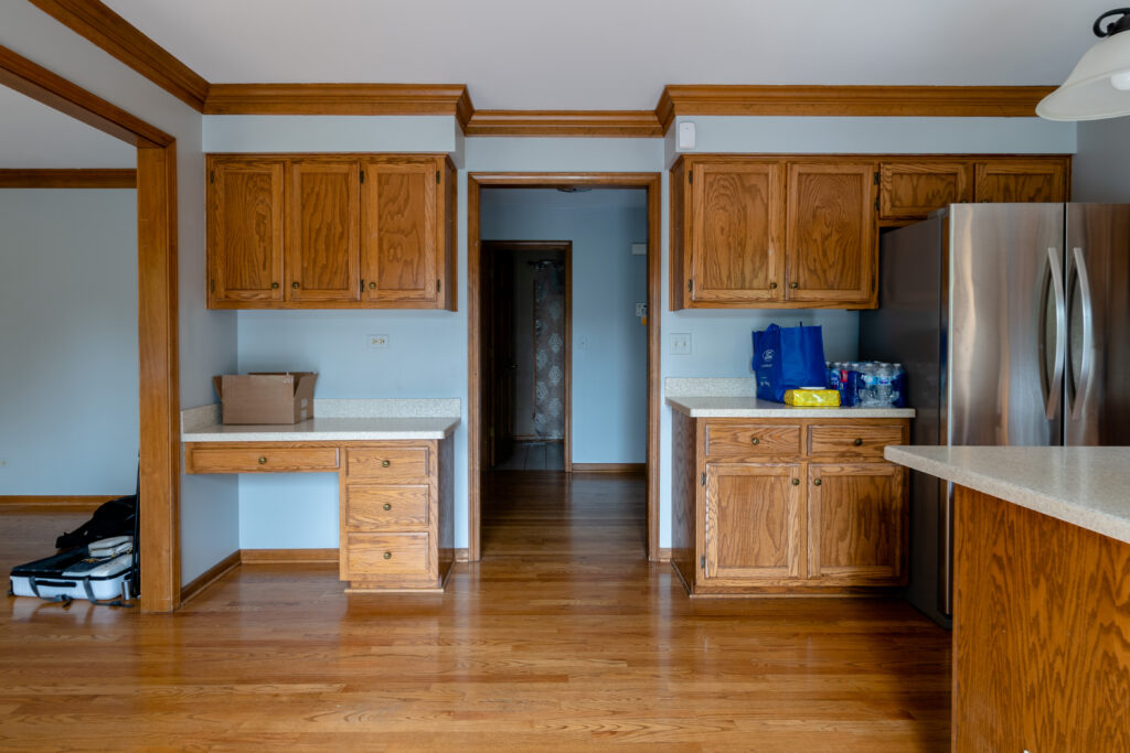 kitchen before