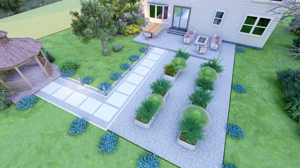 backyard rendering