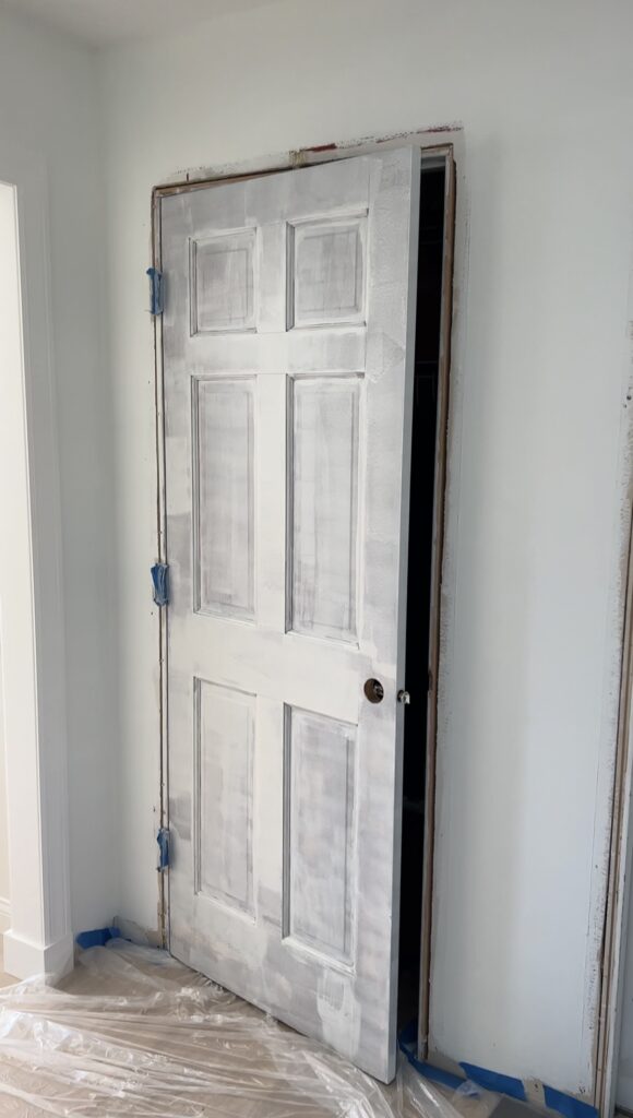 wood doors after primer