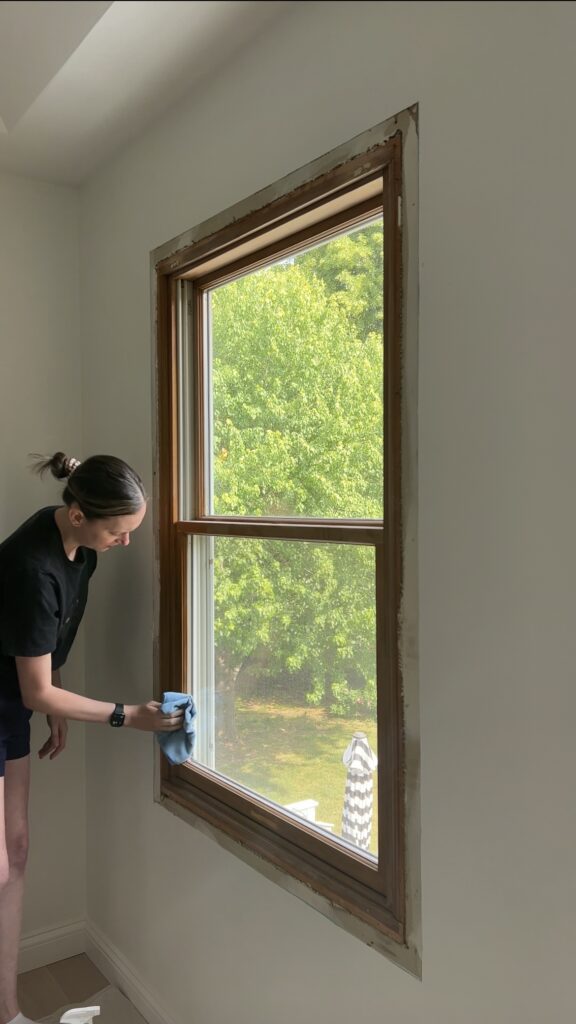 cleaning existing windows