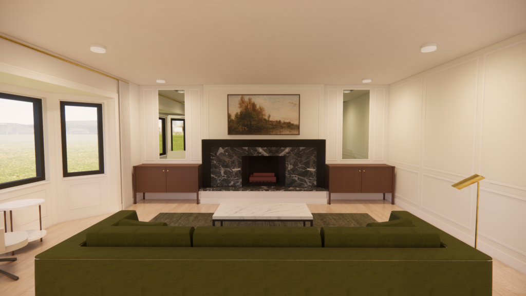 family room rendering