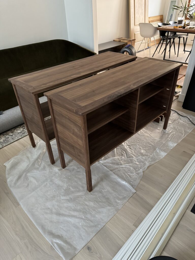 cabinet finish