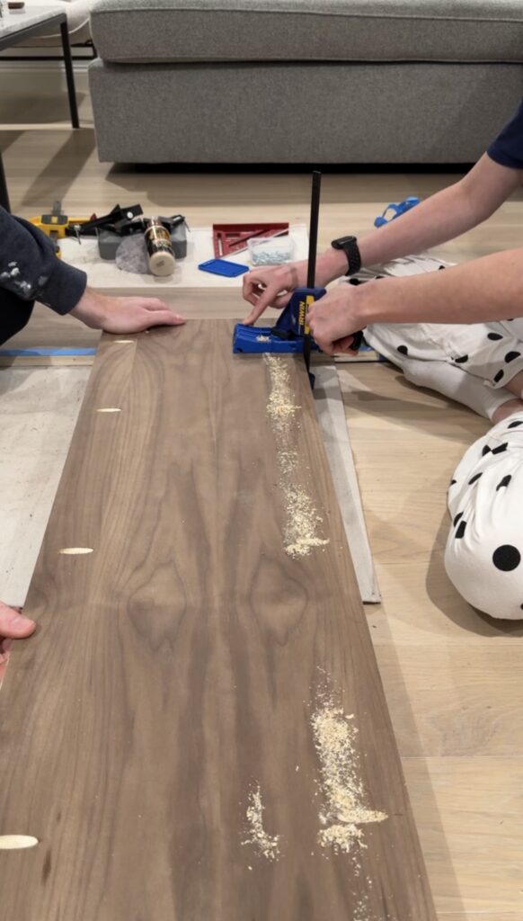 walnut cabinet top